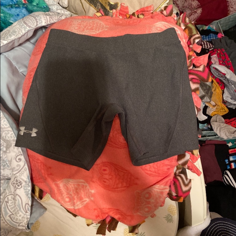 strechy gray spandex